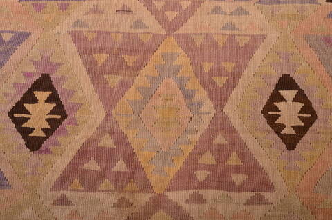 Kilim Beige Flat Woven 411 X 711  Area Rug 100-109175 Image 10