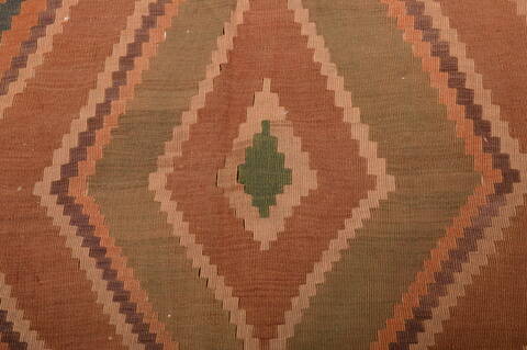 Kilim Brown Flat Woven 48 X 79  Area Rug 100-109179 Image 6