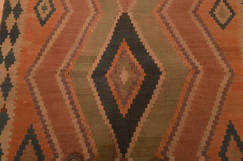 Kilim Brown Flat Woven 48 X 79  Area Rug 100-109179 Image 7