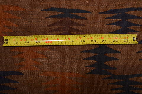 Kilim Brown Flat Woven 41 X 84  Area Rug 100-109180 Image 13