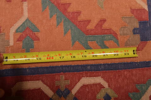 Kilim Red Flat Woven 710 X 99  Area Rug 100-109182 Image 15