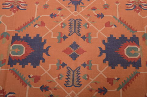Kilim Red Flat Woven 710 X 99  Area Rug 100-109182 Image 3