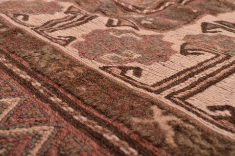 Kilim Brown Hand Knotted 54 X 86  Area Rug 100-109187 Image 12