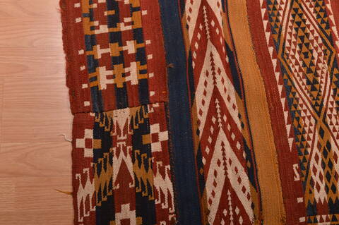 Kilim Red Flat Woven 64 X 106  Area Rug 100-109195 Image 13