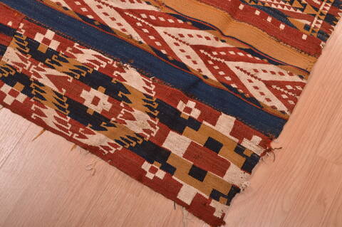 Kilim Red Flat Woven 64 X 106  Area Rug 100-109195 Image 5