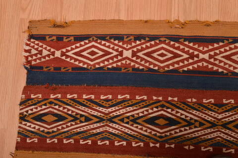 Kilim Red Flat Woven 64 X 106  Area Rug 100-109195 Image 8