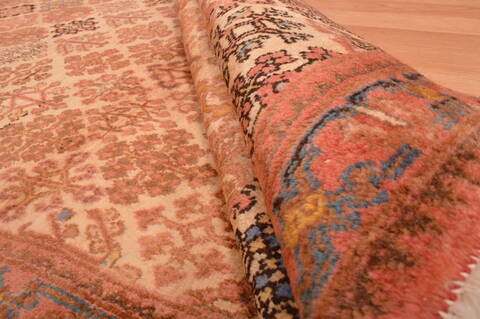 Abadeh Beige Hand Knotted 36 X 51  Area Rug 100-109200 Image 10