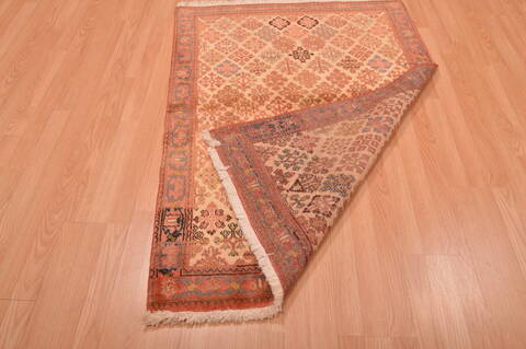 Abadeh Beige Hand Knotted 36 X 51  Area Rug 100-109200 Image 11