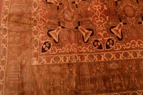 Kurdi Beige Hand Knotted 69 X 88  Area Rug 100-109204 Image 10