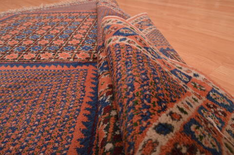 Afshar Brown Hand Knotted 39 X 52  Area Rug 100-109212 Image 10