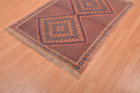 Afshar Brown Hand Knotted 39 X 52  Area Rug 100-109212 Image 5