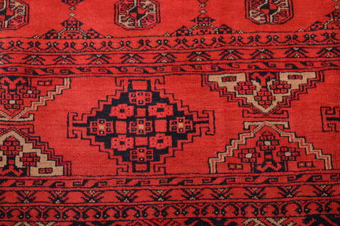 Khan Mohammadi Red Hand Knotted 70 X 96  Area Rug 100-109214 Image 11