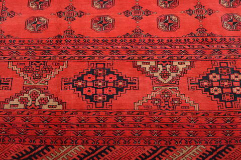Khan Mohammadi Red Hand Knotted 70 X 96  Area Rug 100-109214 Image 7