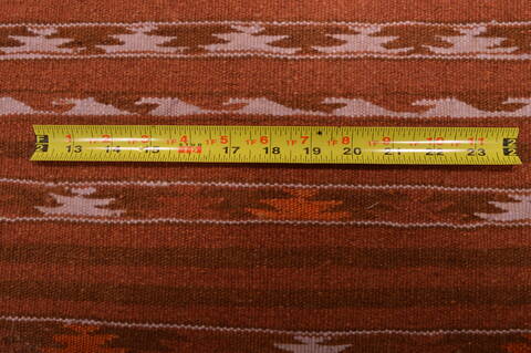 Kilim Brown Square Flat Woven 38 X 310  Area Rug 100-109215 Image 12