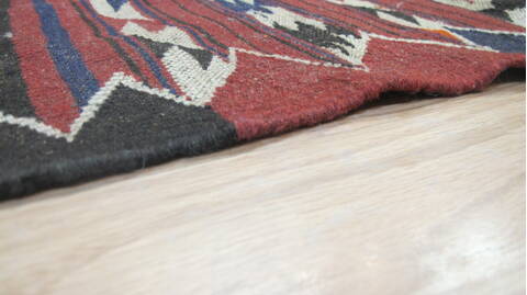 Kilim Red Flat Woven 37 X 60  Area Rug 100-109223 Image 10