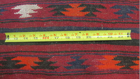 Kilim Red Flat Woven 37 X 60  Area Rug 100-109223 Image 13