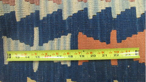 Kilim Blue Flat Woven 36 X 59  Area Rug 100-109224 Image 13