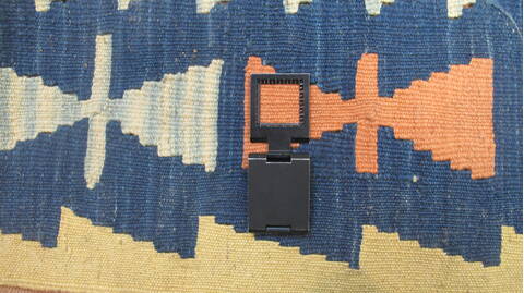 Kilim Blue Flat Woven 36 X 59  Area Rug 100-109224 Image 14