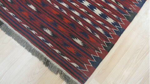 Kilim Red Flat Woven 311 X 62  Area Rug 100-109226 Image 11