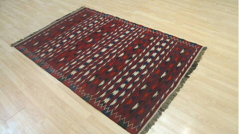 Kilim Red Flat Woven 311 X 62  Area Rug 100-109226 Image 3
