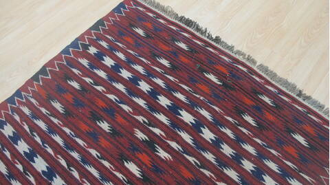 Kilim Red Flat Woven 311 X 62  Area Rug 100-109226 Image 7