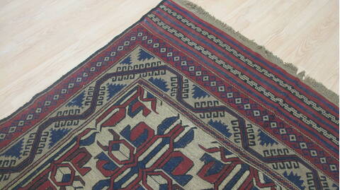 Kilim Red Flat Woven 58 X 88  Area Rug 100-109229 Image 10