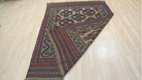 Kilim Red Flat Woven 58 X 88  Area Rug 100-109229 Image 16