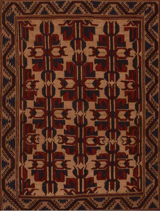 Kilim Red Flat Woven 58 X 88  Area Rug 100-109229 Image 0