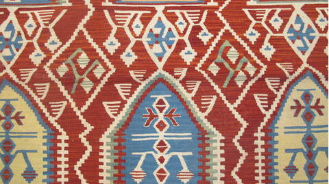 Kilim Red Flat Woven 36 X 50  Area Rug 100-109232 Image 8