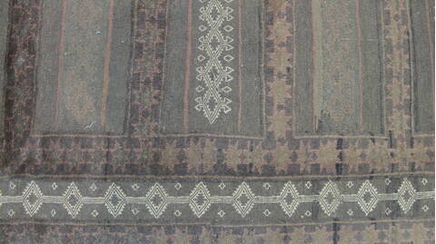 Kilim Brown Flat Woven 58 X 101  Area Rug 100-109239 Image 10