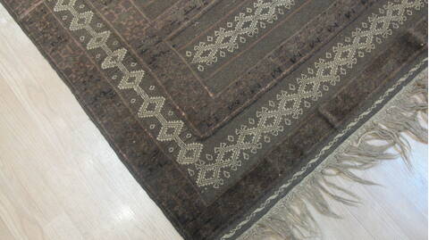 Kilim Brown Flat Woven 58 X 101  Area Rug 100-109239 Image 7