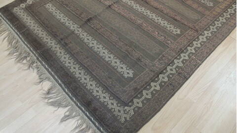 Kilim Brown Flat Woven 58 X 101  Area Rug 100-109239 Image 9
