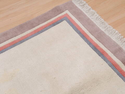 Gabbeh Beige Hand Knotted 55 X 711  Area Rug 100-109242 Image 10