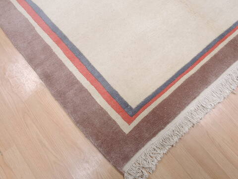 Gabbeh Beige Hand Knotted 55 X 711  Area Rug 100-109242 Image 7