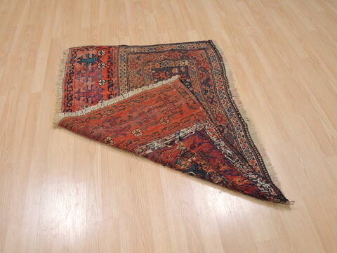 Kilim Red Hand Knotted 30 X 311  Area Rug 100-109246 Image 10