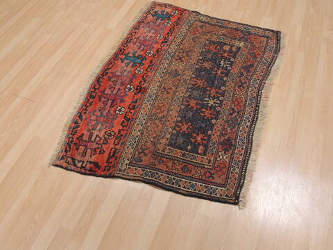 Kilim Red Hand Knotted 30 X 311  Area Rug 100-109246 Image 3