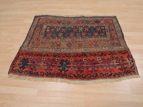 Kilim Red Hand Knotted 30 X 311  Area Rug 100-109246 Image 4