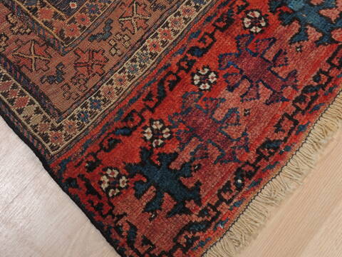 Kilim Red Hand Knotted 30 X 311  Area Rug 100-109246 Image 5