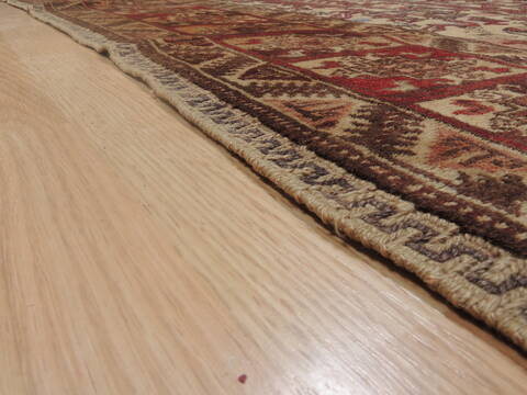 Baluch Beige Hand Knotted 37 X 510  Area Rug 100-109248 Image 10