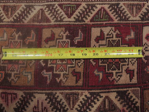 Baluch Beige Hand Knotted 37 X 510  Area Rug 100-109248 Image 12