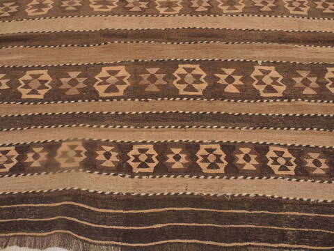 Kilim Brown Flat Woven 65 X 910  Area Rug 100-109263 Image 7