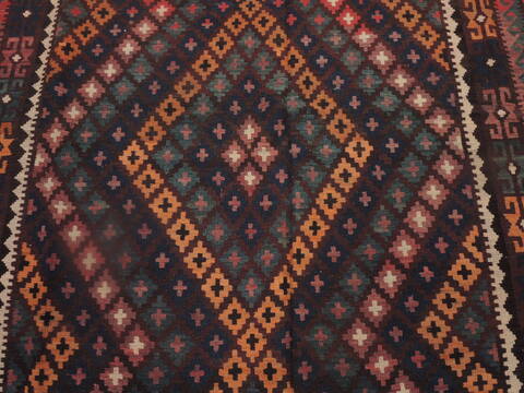 Kilim Red Flat Woven 710 X 132  Area Rug 100-109274 Image 11