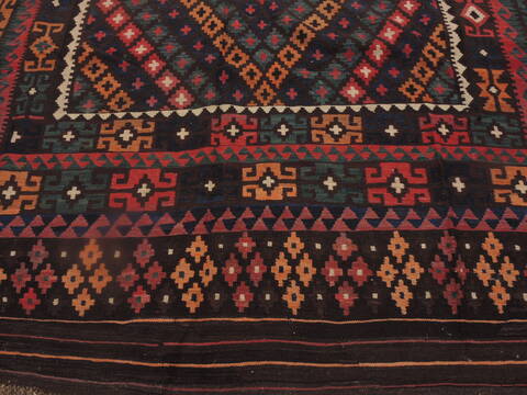 Kilim Red Flat Woven 710 X 132  Area Rug 100-109274 Image 14