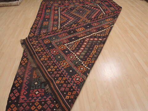Kilim Red Flat Woven 710 X 132  Area Rug 100-109274 Image 15