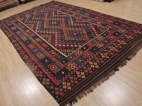 Kilim Red Flat Woven 710 X 132  Area Rug 100-109274 Image 2