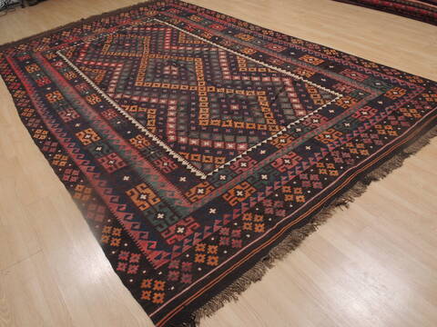Kilim Red Flat Woven 710 X 132  Area Rug 100-109274 Image 5