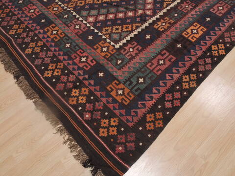 Kilim Red Flat Woven 710 X 132  Area Rug 100-109274 Image 8