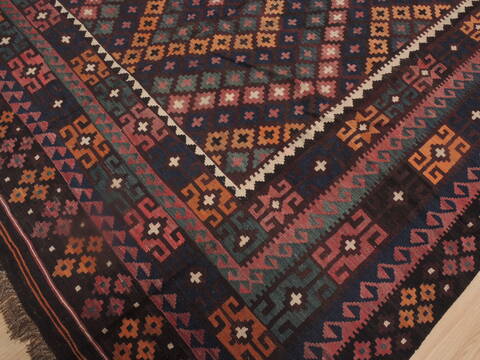 Kilim Red Flat Woven 710 X 132  Area Rug 100-109274 Image 9
