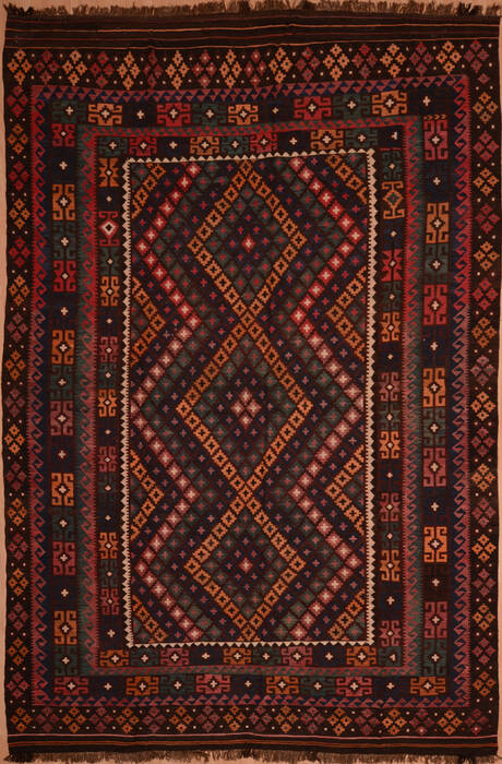 Kilim Red Flat Woven 710 X 132  Area Rug 100-109274 Image 0