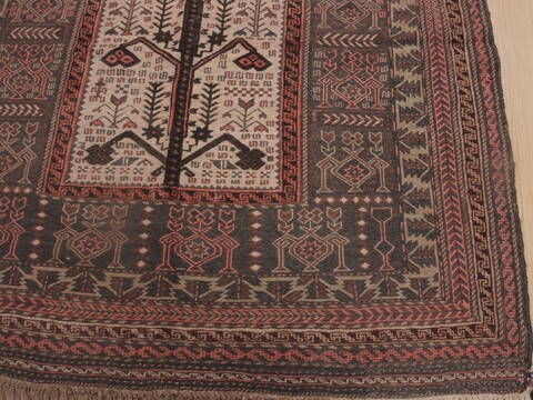 Kilim Brown Hand Knotted 51 X 93  Area Rug 100-109286 Image 11